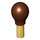 LEGO Oro perlato Maraca con Reddish Marrone (39448 / 90508)