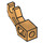 LEGO Perlgold Mechanisch Arm mit dicker Unterstützung (49753 / 76116)