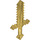 LEGO Pearl Gold Minecraft Sword (18787)