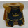 LEGO Parelmoer Goud Minifig Armour Plaat met Fantasy Era King Kroon  (2587 / 59886)
