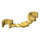 LEGO Pearl Gold Minifig Handcuffs (61482 / 97927)