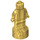 LEGO Or perlé Minifig Statuette (53017 / 90398)