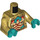 LEGO Perle guld Minifig Torso (973 / 76382)