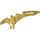 LEGO Pearl Gold Minifig Weapon Crescent Blade Serrated (98141)