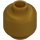 LEGO Pearl Gold Minifigure Head (Safety Stud) (3626 / 88475)