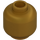 LEGO Pearl Gold Minifigure Head (Safety Stud) (3626 / 88475)