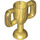 LEGO Perlgold Minifigure Trophy (10172 / 31922)
