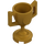 LEGO Perlgold Minifigur Trophy (15608 / 89801)