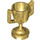 LEGO Pearl Gold Minifigure Trophy (15608 / 89801)