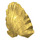 LEGO Pearl Gold Mohawk Hair (79914 / 93563)