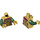 LEGO Or perlé Mysterio Minifig Torse (973 / 76382)