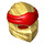 LEGO Perlgold Ninjago Wrap mit rot Headband (40925)