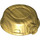 LEGO Parelmoer goud Pan Helm met Zijknop (3221)