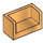 LEGO Pearl Gold Panel 1 x 2 x 1 with Closed Corners (23969 / 35391)