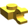 LEGO Perlgold Platte 1 x 1 mit Horizontaler Clip (Dick geöffneter O-Clip) (52738 / 61252)