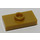 LEGO Pearl Gold Plate 1 x 2 with 1 Stud (with Groove and Bottom Stud Holder) (15573 / 78823)