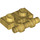 LEGO Parelmoer goud Plaat 1 x 2 met Handvat (Open uiteinden) (2540)