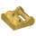 LEGO Pearl Gold Plate 1 x 2 with Side Bar Handle (48336)