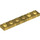 LEGO Parelmoer goud Plaat 1 x 6 (3666)