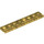 LEGO Parelmoer goud Plaat 1 x 8 met Deur spoor (4510)