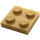 LEGO Pearl Gold Plate 2 x 2 (3022)