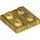 LEGO Pearl Gold Plate 2 x 2 (3022 / 94148)