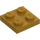 LEGO Or Perlé assiette 2 x 2 (3022 / 94148)