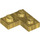 LEGO Pearl Gold Plate 2 x 2 Corner (2420)