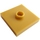 LEGO Pearl Gold Plate 2 x 2 with Groove and 1 Center Stud (23893 / 87580)