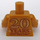 LEGO Pearl Gold Professor Quirrell 20 Year Anniversary Minifig Torso (973 / 76382)