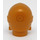 LEGO Pearl Gold Protocol Droid Head with Yellow Eyes (10971 / 24049)