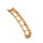 LEGO Oro perlato Guida 2 x 16 x 6 Arco con 3.2 Shaft (26560)