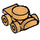 LEGO Pearl Gold Roller Skate (11253 / 18747)