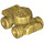 LEGO Pearl Gold Roller Skate (11253 / 18747)