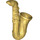 LEGO Pearl Gold Saxophone (5034 / 13808)