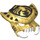 LEGO Oro perlato Scorpion Maschera con Scorm Marcature (15215 / 15838)