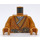 LEGO Perlgold Sensei Wu - Golden Minifigur Torso (973 / 76382)