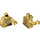LEGO Or perlé Sensei Wu - Golden Minifig Torse (973 / 76382)