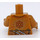 LEGO Or perlé Sensei Wu - Golden Minifig Torse (973 / 76382)