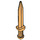 LEGO Pearl Gold Short Sword with Thick Crossguard (18034)