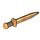 LEGO Pearl Gold Short Sword with Thin Crossguard (95673)