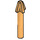 LEGO Pearl Gold Single Harpoon Head with Smooth Shaft (18041)