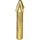 LEGO Pearl Gold Single Harpoon Head with Smooth Shaft (18041)