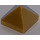 LEGO Or perlé Pente 1 x 1 x 0.7 Pyramide (22388 / 35344)