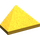 LEGO Or perlé Pente 1 x 2 (45°) Tripler avec barre intérieure (3048)