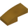 LEGO Pearl Gold Slope 1 x 2 Curved (3593 / 11477)