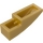 LEGO Perlgold Steigung 1 x 3 Gebogen (50950)