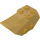 LEGO Parelmoer goud Helling Steen met Vleugel en 4 Top Noppen en noppen aan de zijkant (79897)