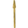 LEGO Pearl Gold Spear with Flat End (4497 / 93789)