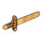 LEGO Pearl Gold Sword with Lined Hilt (76764)